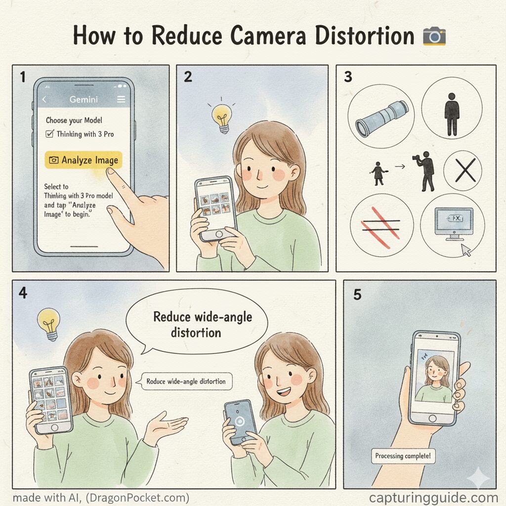 How to Reduce Camera Distortion